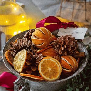 Dry Oranges for Decorations