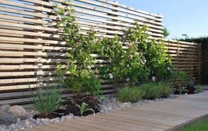 Wood Fence for Home
