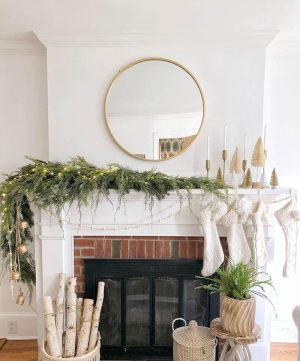 Christmas Garland for Fireplace