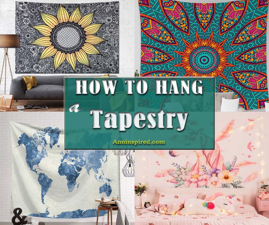 How To Hang a Tapestry: 7 Best Tips On